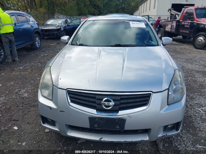 2007 Nissan Maxima 3.5 Sl VIN: 1N4BA41E27C843042 Lot: 40536217