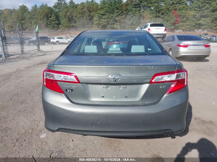 4T1BF1FK3CU619416 2012 Toyota Camry Le