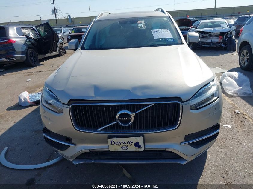 2016 Volvo Xc90 T6 Momentum VIN: YV4A22PK2G1037215 Lot: 40536223