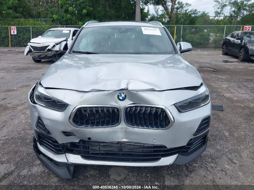 2022 BMW X2 Sdrive28I VIN: WBXYH9C09N5T71828 Lot: 40536245