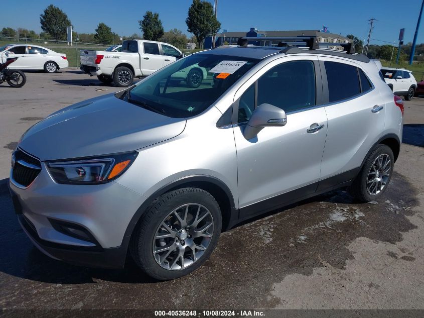 VIN KL4CJ1SM2KB729702 2019 Buick Encore, Fwd Sport... no.2