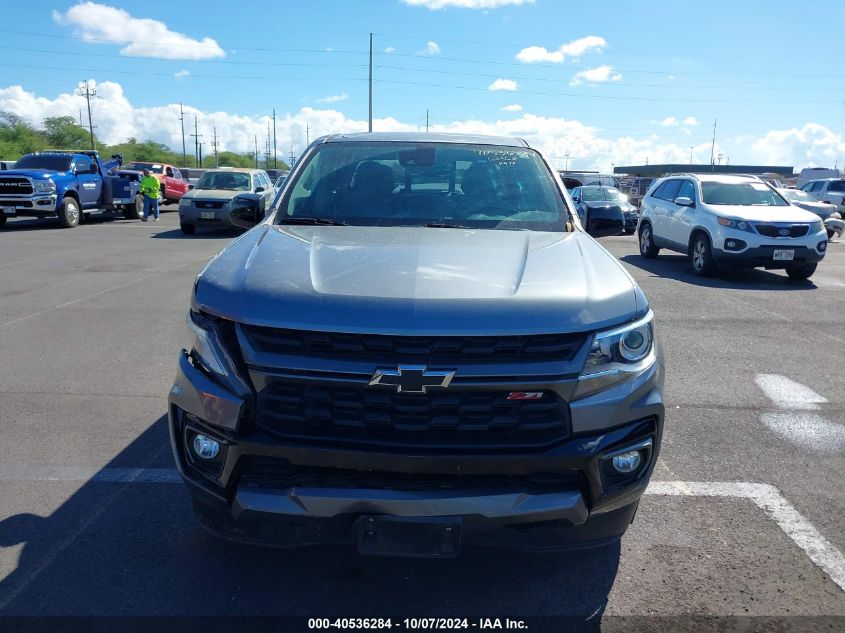 2021 Chevrolet Colorado 2Wd Short Box Z71 VIN: 1GCGSDEN3M1123408 Lot: 40536284