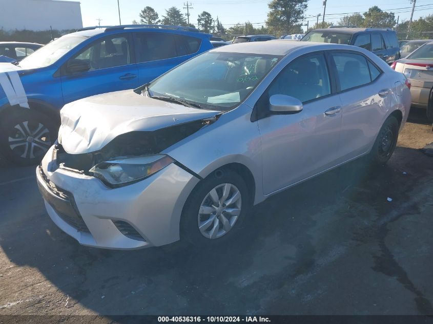 2T1BURHE6FC243070 2015 TOYOTA COROLLA - Image 2