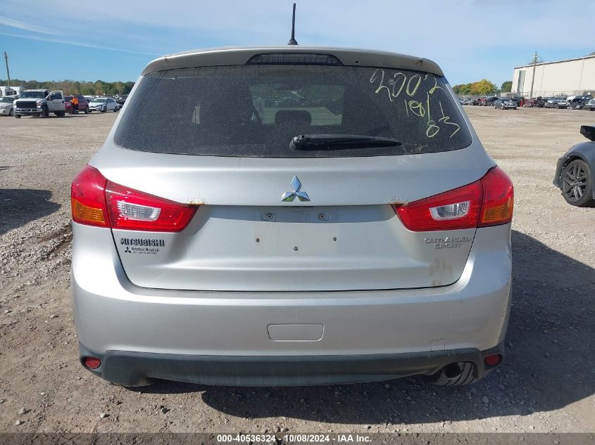 2015 Mitsubishi Outlander Sport Es VIN: 4A4AP3AUXFE003270 Lot: 40536324