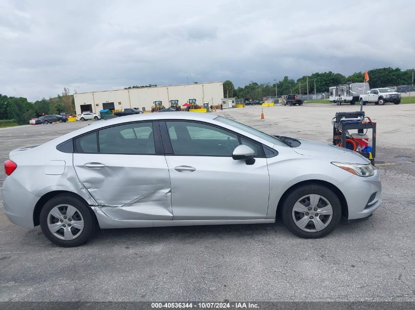 2018 Chevrolet Cruze Ls Auto VIN: 1G1BC5SM1J7175310 Lot: 40536344