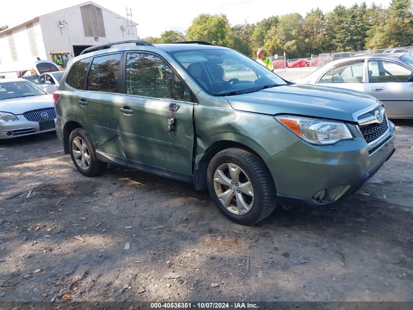 2014 Subaru Forester 2.5I Limited VIN: JF2SJAHC1EH468548 Lot: 40536351