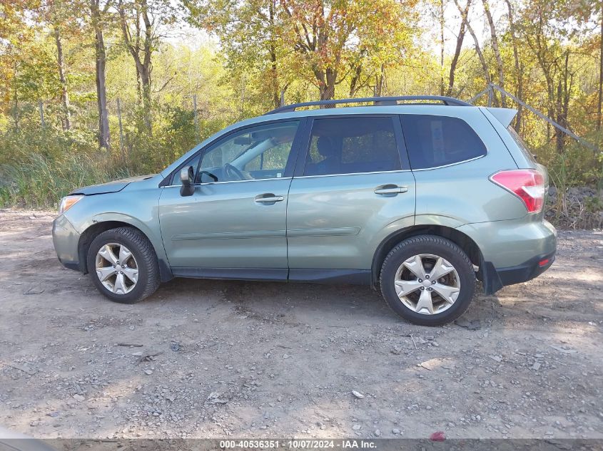 2014 Subaru Forester 2.5I Limited VIN: JF2SJAHC1EH468548 Lot: 40536351