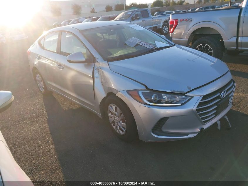 5NPD74LF9HH190190 2017 Hyundai Elantra Se