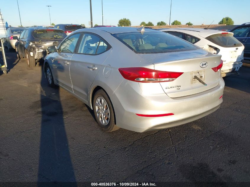 5NPD74LF9HH190190 2017 Hyundai Elantra Se