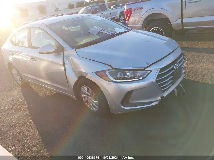 5NPD74LF9HH190190 2017 Hyundai Elantra Se