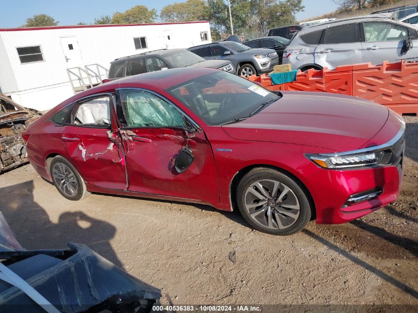 1HGCV3F99KA014144 2019 Honda Accord Touring Hybrid