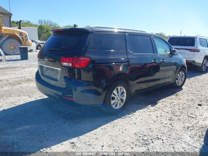 VIN WA1M2AFP7HA075462 2017 KIA SEDONA no.4