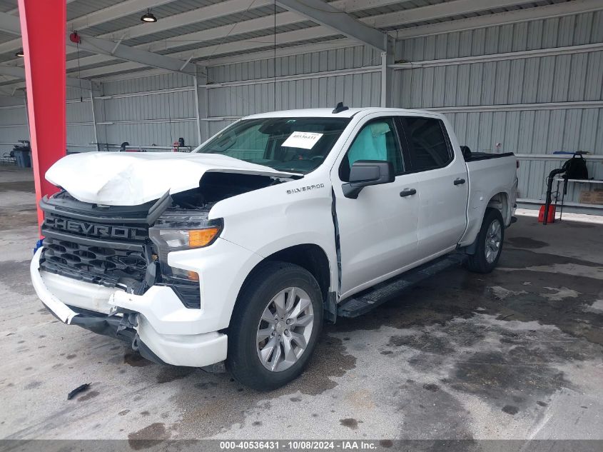 2023 Chevrolet Silverado C1500 Custom VIN: 3GCPABEK9PG221765 Lot: 40536431