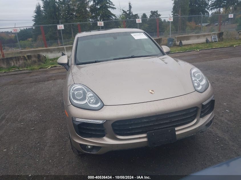 2015 Porsche Cayenne Diesel VIN: WP1AF2A25FLA38764 Lot: 40536434