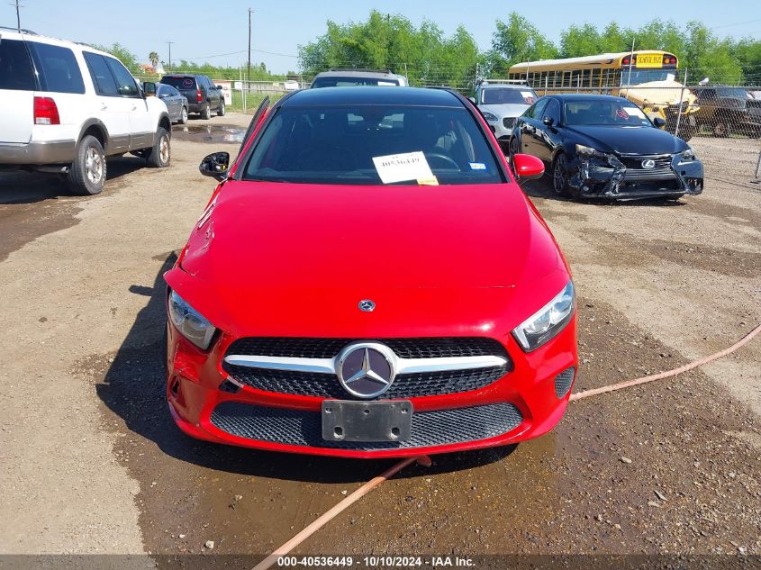 2019 Mercedes-Benz A 220 VIN: WDD3G4EB9KW033899 Lot: 40536449