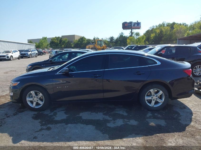 2022 Chevrolet Malibu Fwd Ls VIN: 1G1ZB5STXNF198105 Lot: 40536457