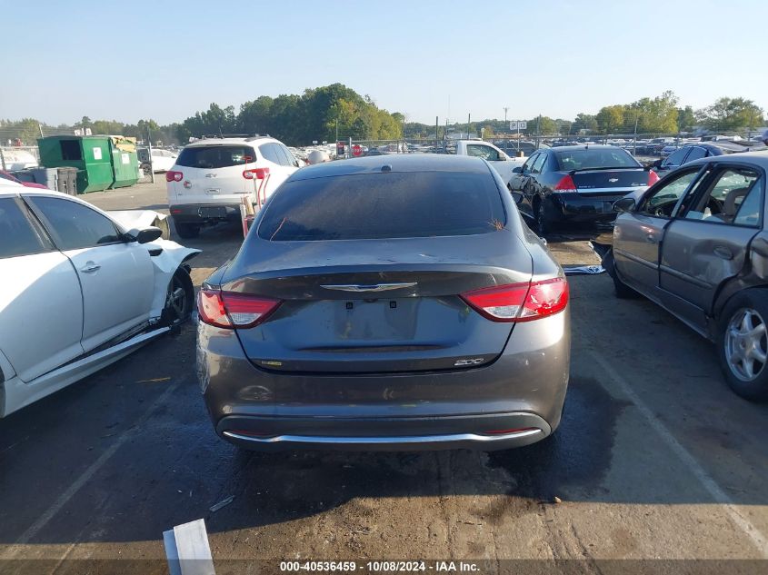 2015 Chrysler 200 Limited VIN: 1C3CCCAB1FN621236 Lot: 40536459