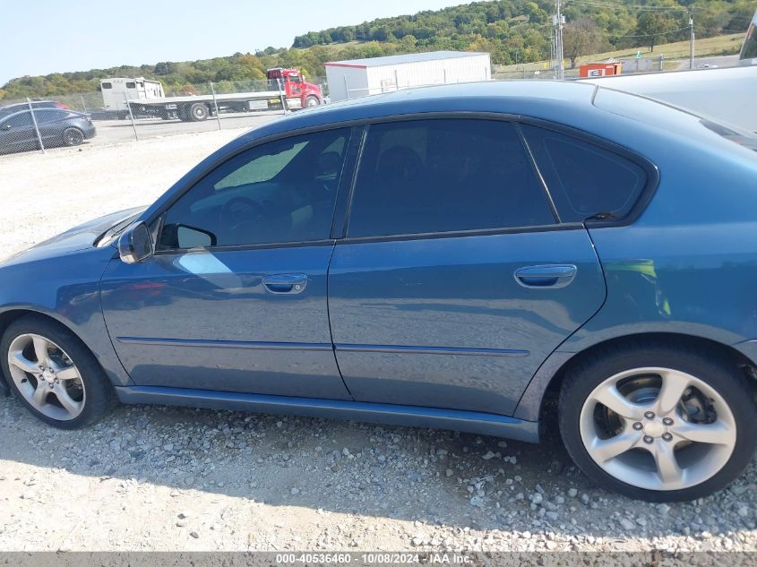 2006 Subaru Legacy 2.5Gt Limited VIN: 4S3BL676464216318 Lot: 40536460