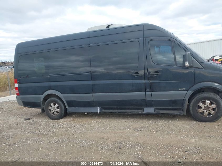 2013 Mercedes-Benz Sprinter 2500 High Roof VIN: WDZPE8CC9D5766631 Lot: 40536473