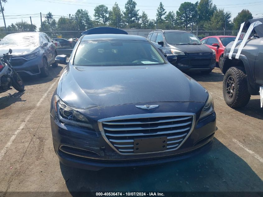 2015 Hyundai Genesis 3.8 VIN: KMHGN4JE8FU063653 Lot: 40536474