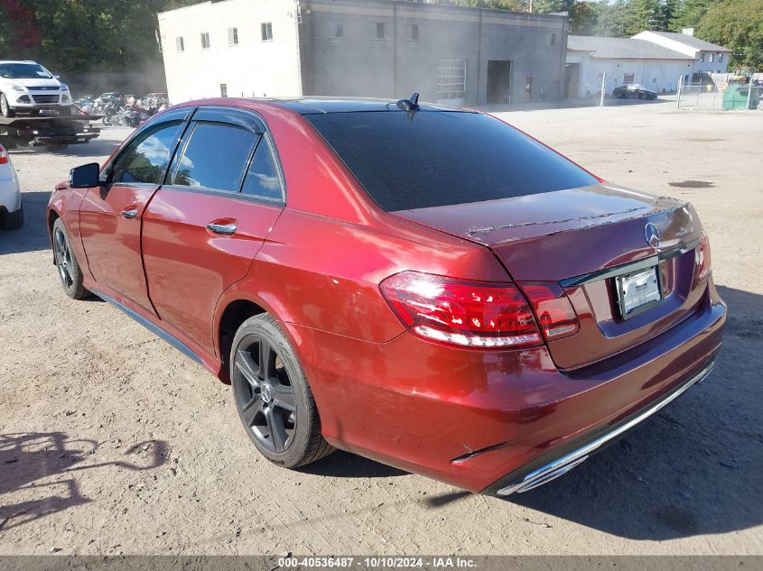 2014 Mercedes-Benz E 350 4Matic VIN: WDDHF8JBXEA988878 Lot: 40536487