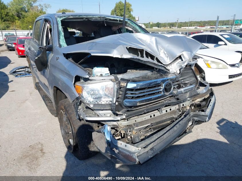 2017 Toyota Tundra Crewmax Sr5/Trd Pro VIN: 5TFDW5F17HX596191 Lot: 40536490