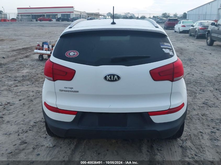 2016 Kia Sportage Lx VIN: KNDPB3AC4G7853814 Lot: 40536491