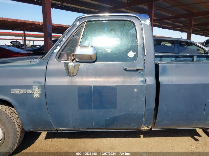 1986 Chevrolet C10 VIN: 2GCCC14N5G1217770 Lot: 40536498