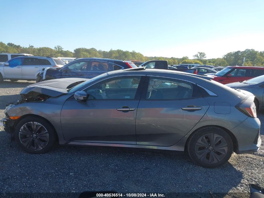 SHHFK7H85KU221233 2019 Honda Civic Exl