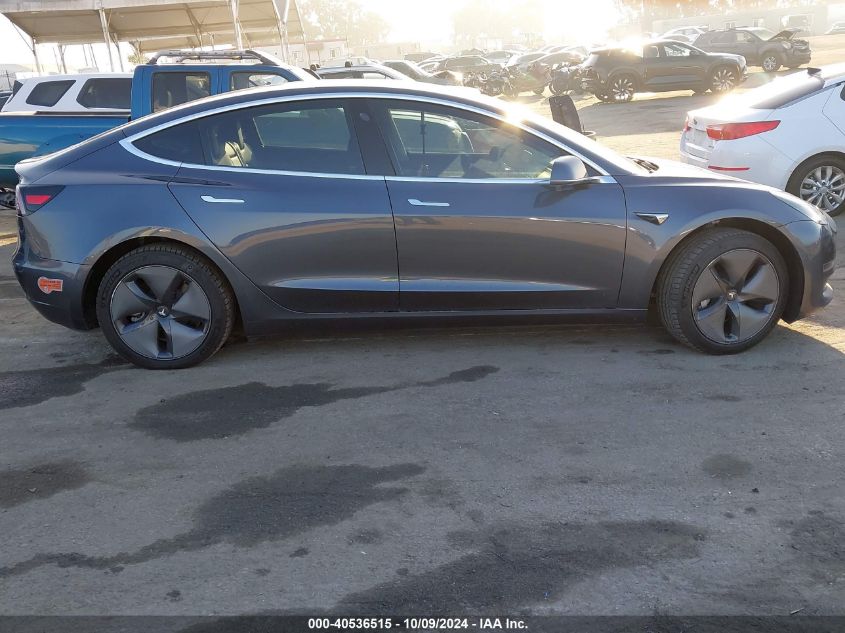 2020 Tesla Model 3 Standard Range Plus Rear-Wheel Drive/Standard Range Rear-Wheel Drive VIN: 5YJ3E1EAXLF643922 Lot: 40536515