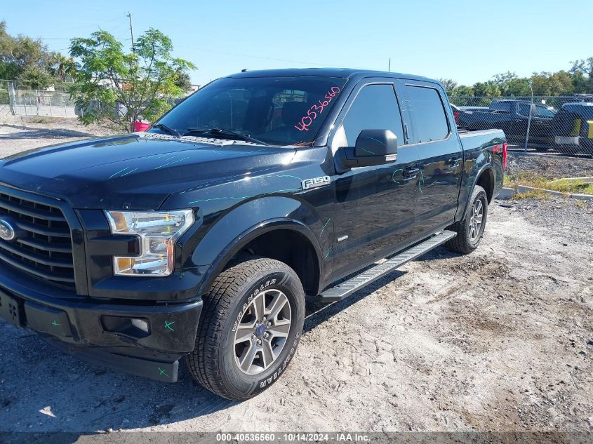 2017 Ford F-150 Xlt VIN: 1FTEW1EP6HFC87286 Lot: 40536560