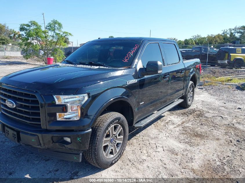 2017 Ford F-150 Xlt VIN: 1FTEW1EP6HFC87286 Lot: 40536560