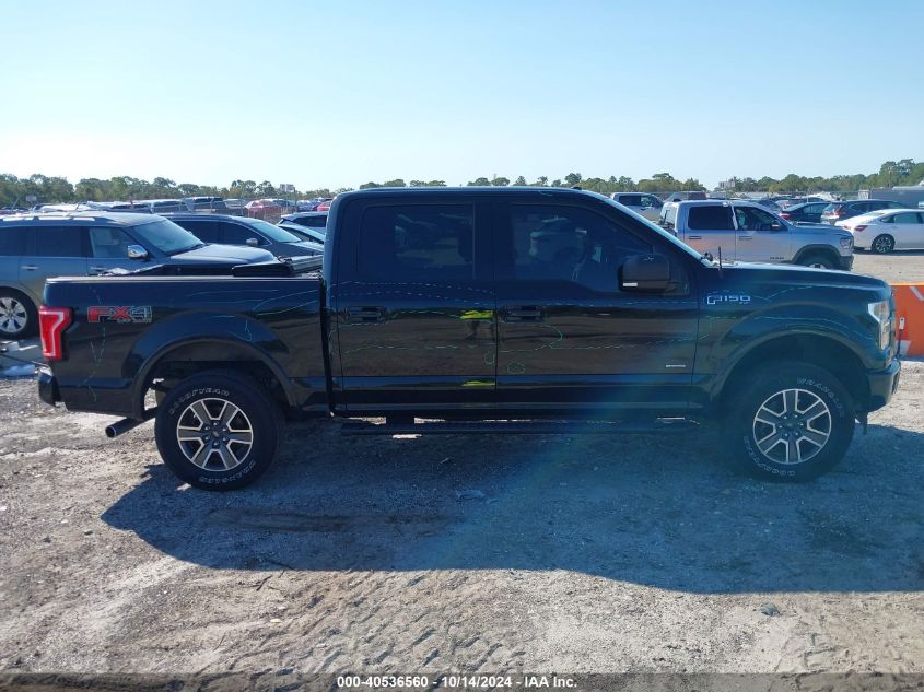 2017 Ford F-150 Xlt VIN: 1FTEW1EP6HFC87286 Lot: 40536560