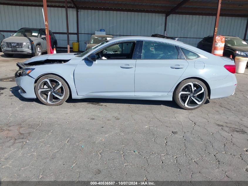 1HGCV1F39NA114913 2022 Honda Accord Sport