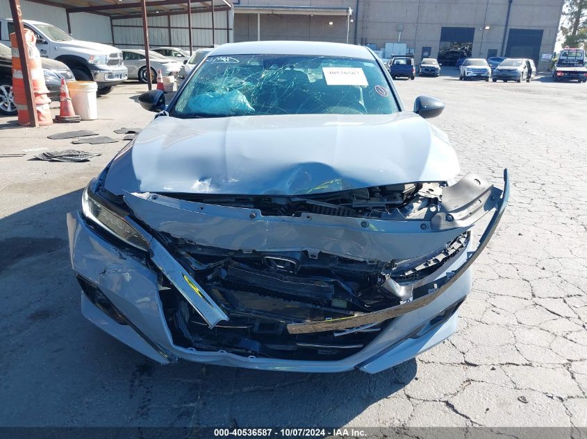 1HGCV1F39NA114913 2022 Honda Accord Sport