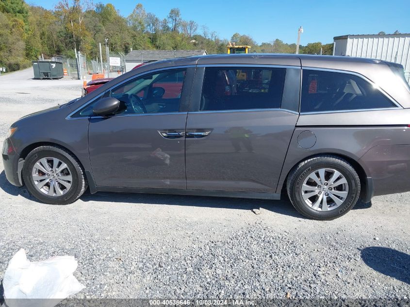 5FNRL5H65EB093806 2014 Honda Odyssey Ex-L