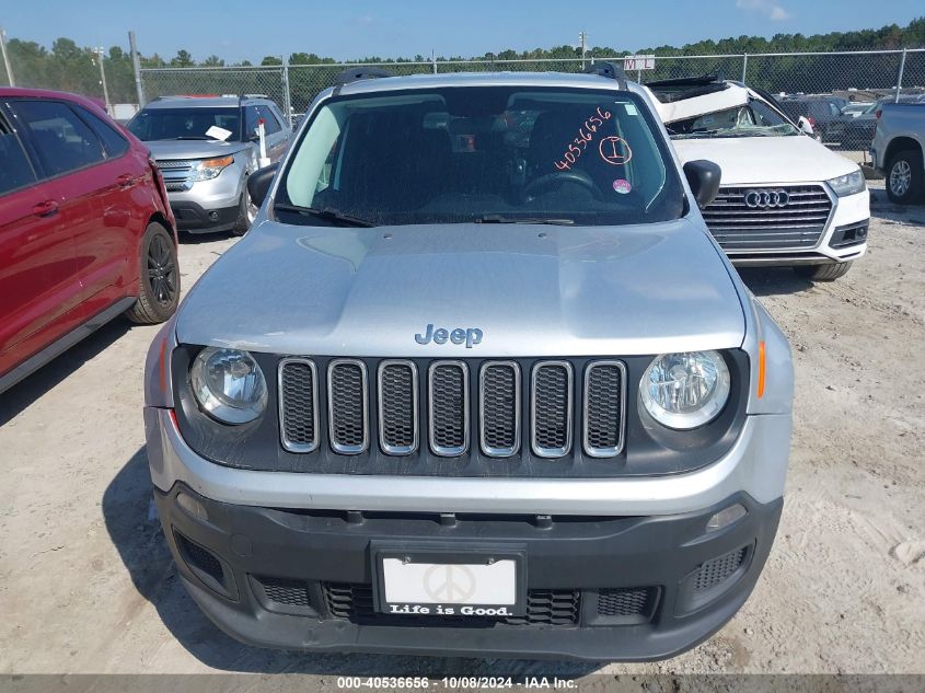 2017 Jeep Renegade Sport VIN: ZACCJAAB8HPF71144 Lot: 40536656