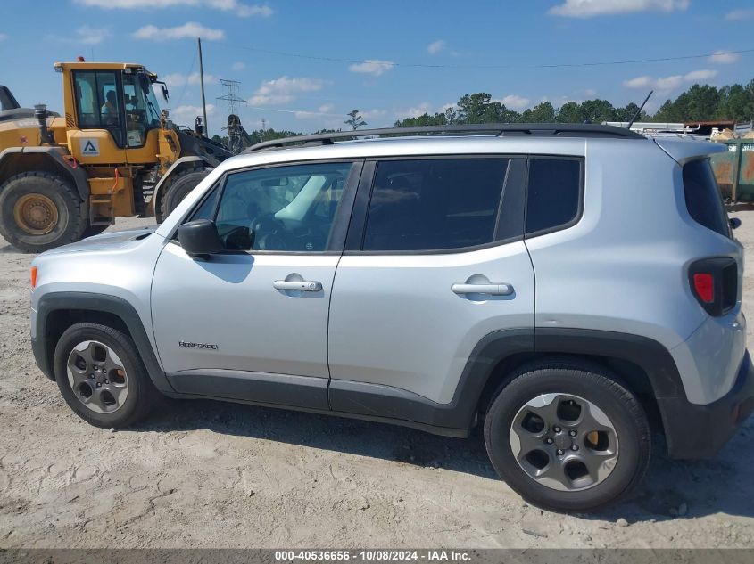 2017 Jeep Renegade Sport VIN: ZACCJAAB8HPF71144 Lot: 40536656