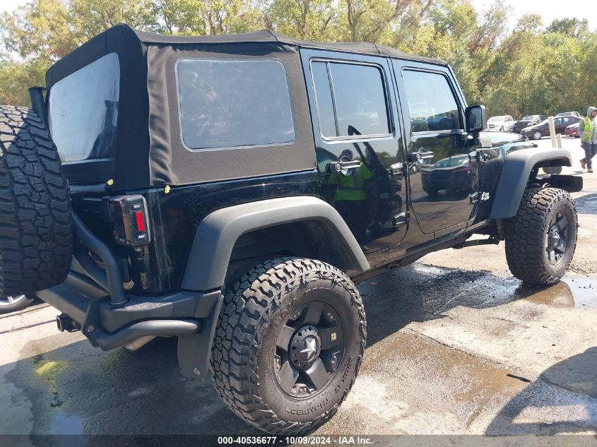 2014 Jeep Wrangler Unlimited Sport VIN: 1C4BJWDG7EL300320 Lot: 40536677