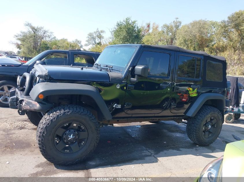 2014 Jeep Wrangler Unlimited Sport VIN: 1C4BJWDG7EL300320 Lot: 40536677