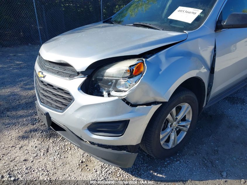 2GNFLEEK6G6159686 2016 Chevrolet Equinox Ls