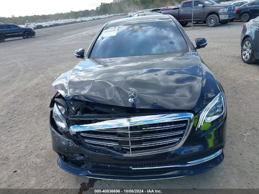 2019 Mercedes-Benz S 560 4Matic VIN: WDDUG8GB0KA431797 Lot: 40536696