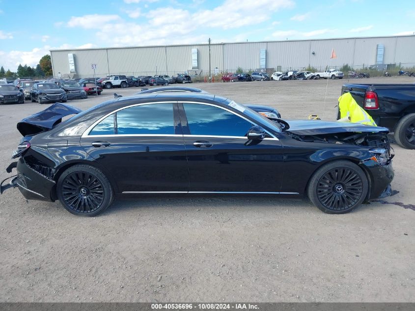 2019 Mercedes-Benz S 560 4Matic VIN: WDDUG8GB0KA431797 Lot: 40536696