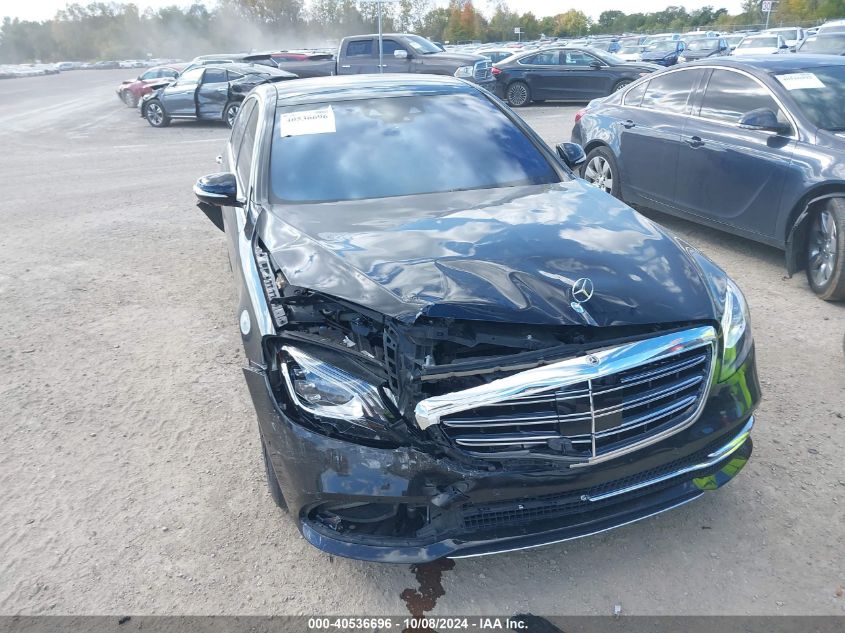 2019 Mercedes-Benz S 560 4Matic VIN: WDDUG8GB0KA431797 Lot: 40536696