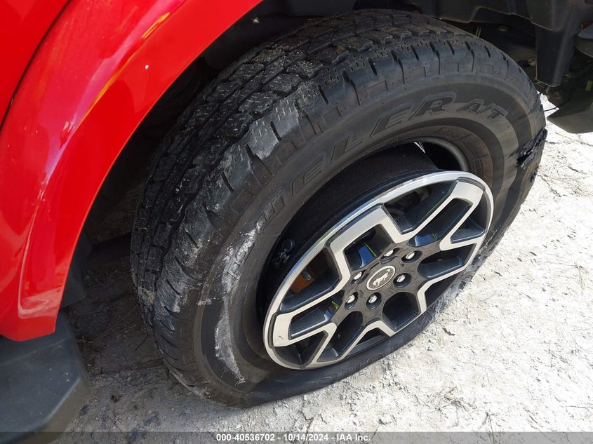 2022 FORD BRONCO OUTER BANKS - 1FMDE5BH7NLA89196