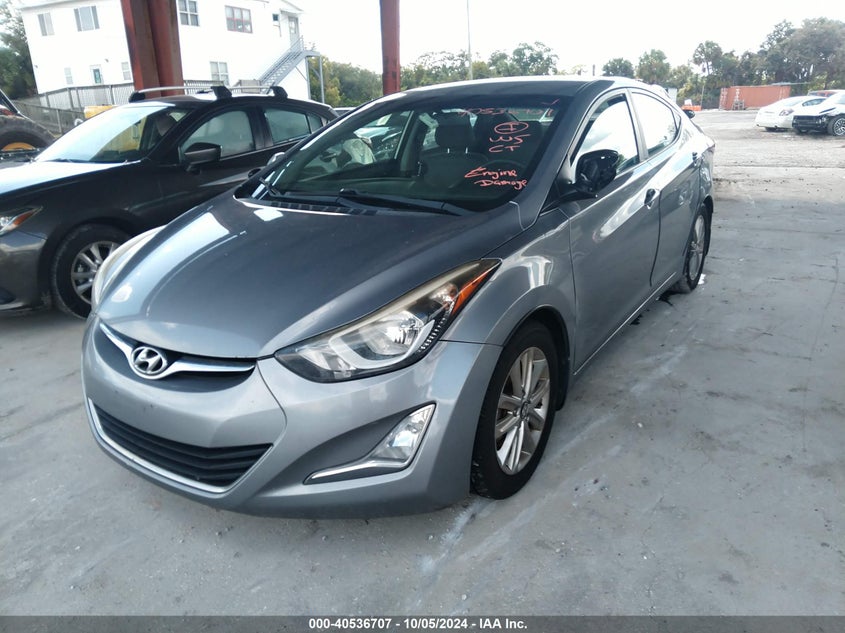 KMHDH4AE1FU413330 2015 Hyundai Elantra Se