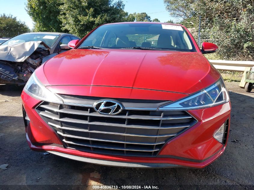 2019 Hyundai Elantra Se VIN: KMHD74LF0KU806674 Lot: 40536713