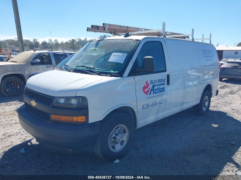 2020 Chevrolet Express Cargo Rwd 2500 Regular Wheelbase Wt VIN: 1GCWGAFP7L1240709 Lot: 40536727