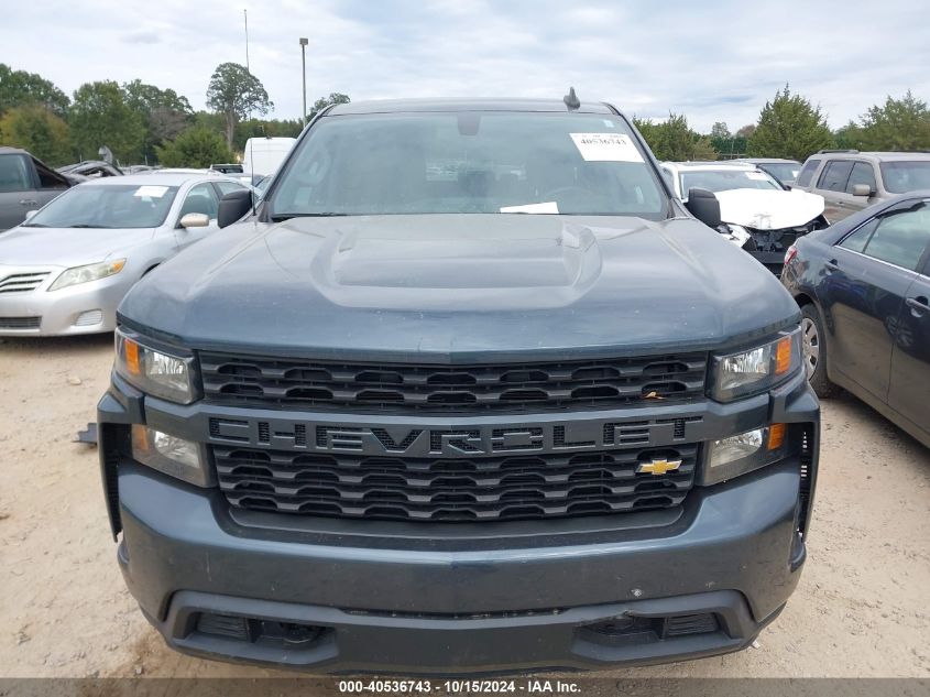 2021 Chevrolet Silverado 1500 4Wd Short Bed Custom VIN: 3GCPYBEH2MG184408 Lot: 40536743