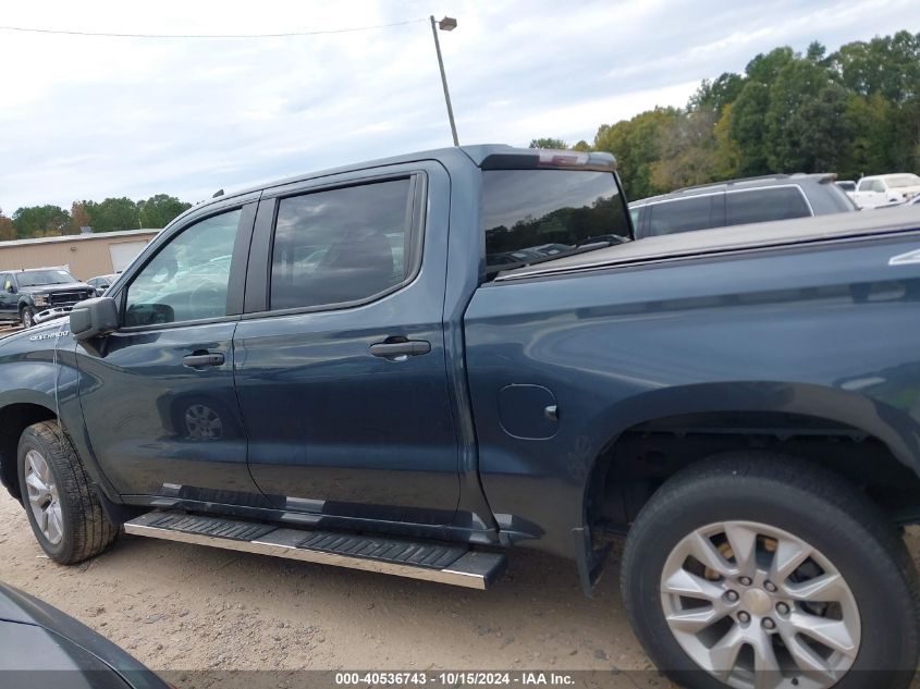 2021 Chevrolet Silverado 1500 4Wd Short Bed Custom VIN: 3GCPYBEH2MG184408 Lot: 40536743